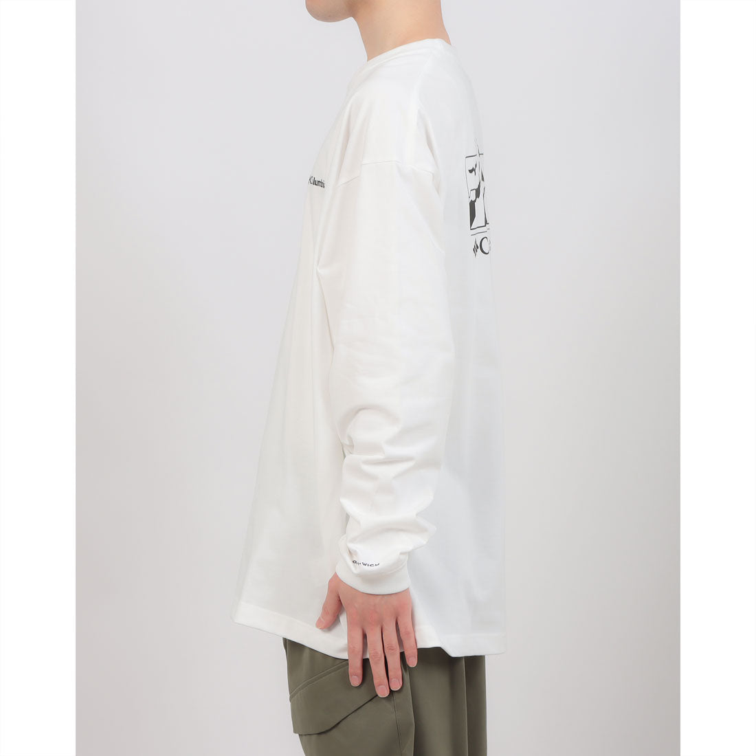 コロンビア Columbia ロマビスタグラフィックロングスリーブTシャツ 長袖Tシャツ （シーソルト） シーソルト
