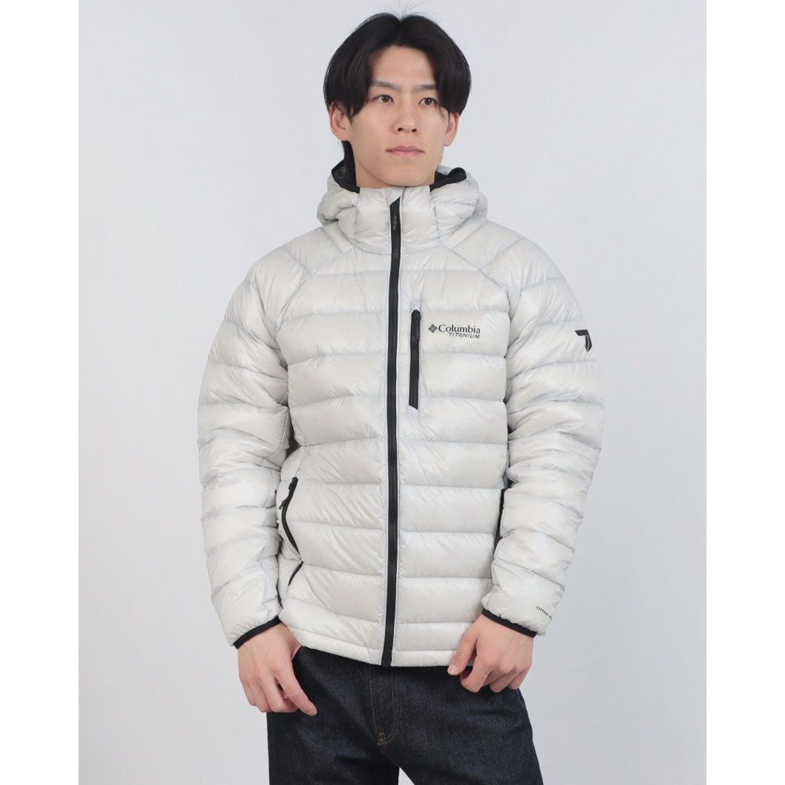 コロンビア Columbia アークティッククレストダウンフーデッドジャケット ジャケット （ニンバスグレー） ニンバスグレー