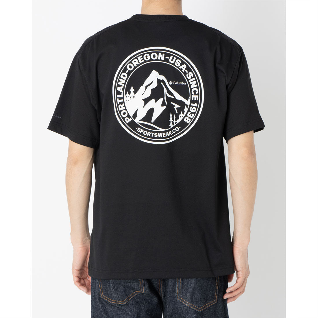 コロンビア Columbia アーバンハイクグラフィックショートスリーブTシャツ 半袖Tシャツ （ブラックバックプリント） ブラックバックプリント