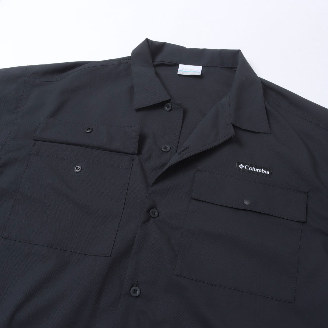 コロンビア Columbia クリスタルロックショートスリーブシャツ 半袖シャツ （ブラック） ブラック