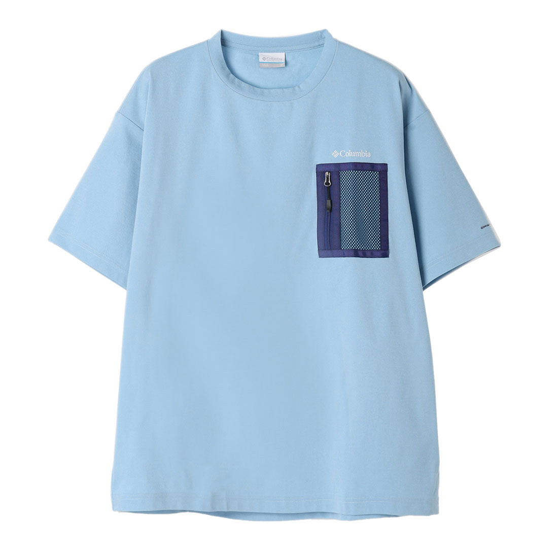 コロンビア Columbia レイリバーショートスリーブポケットTシャツ 半袖Tシャツ （リップルブルー） リップルブルー