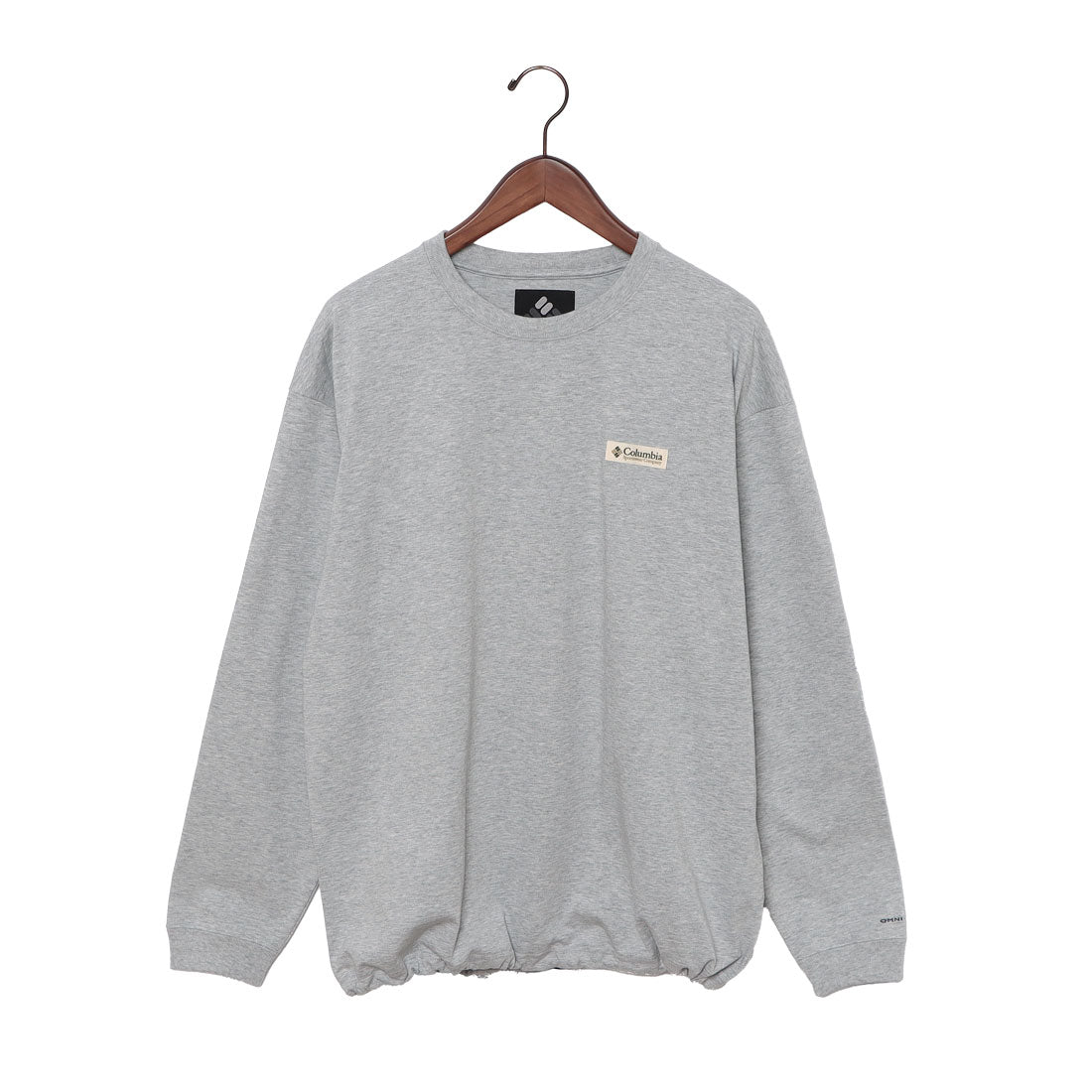 コロンビア Columbia クロックドリバーロングスリーブティー 長袖Tシャツ （グレーヘザー） グレーヘザー