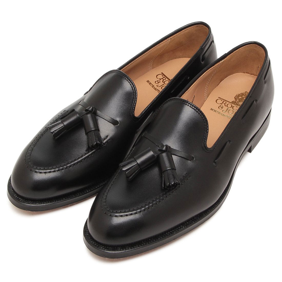 クロケット&ジョーンズ Crockett&Jones ローファー オックスフォード キャベンディッシュ タッセル ブラック メンズ CROCKETT&JONES 29376A C01L1 （BLACK） BLACK