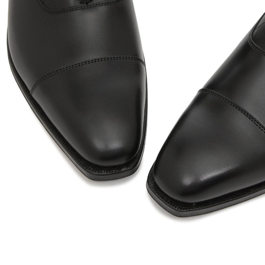 クロケット&ジョーンズ Crockett&Jones オックスフォード ハラム レースアップ キャップトゥ ブラック メンズ CROCKETT&JONES 25057A C01L1 （BLACKCALF） BLACKCALF