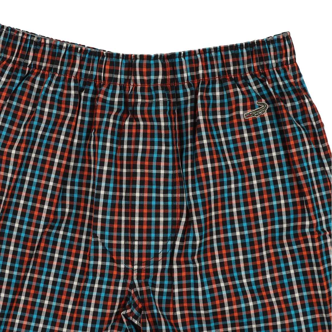 Crocodile Crocodile checkered front-opening trunks [non-returnable pro