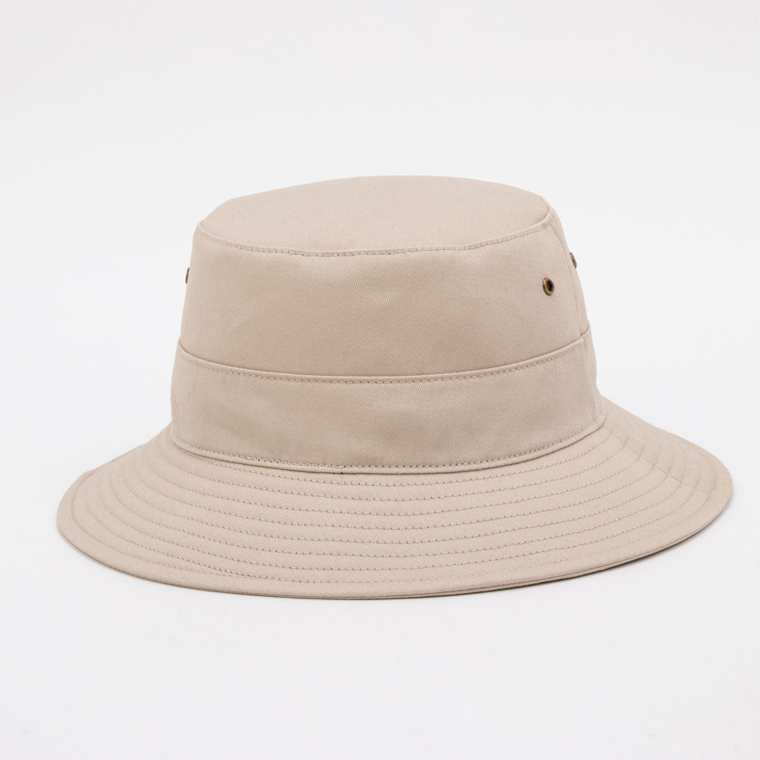 クロコダイル CROCODILE 日常使いしやすいツイル素材のバケットハット （BEIGE） BEIGE