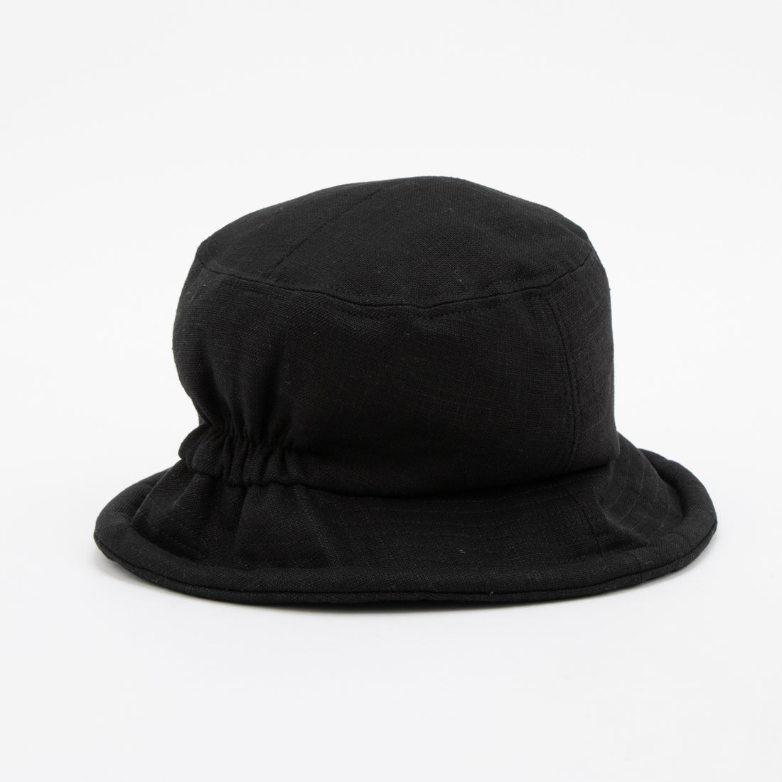 クロコダイル CROCODILE 手洗いできる綿麻素材のダウンハット （BLACK） BLACK