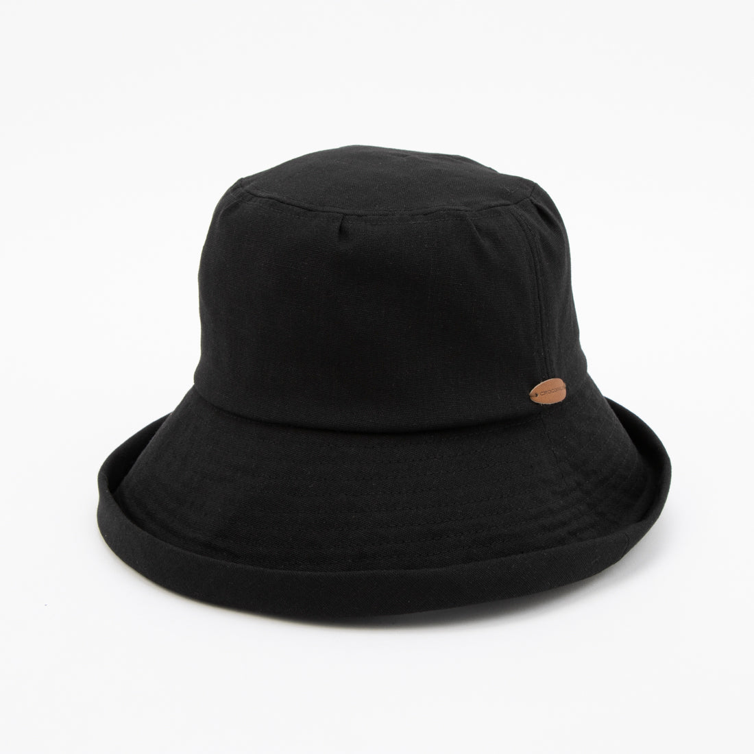 クロコダイル CROCODILE 手洗いできるセーラーハット （BLACK） BLACK