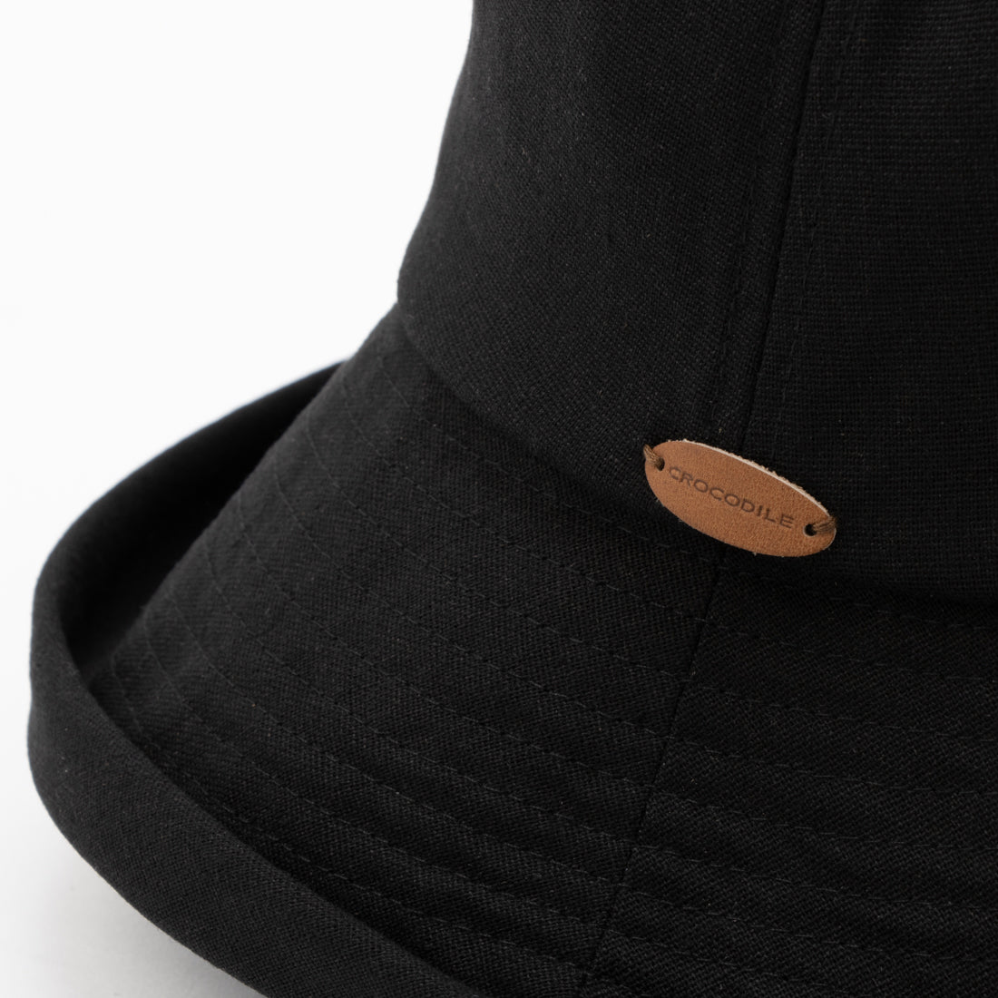 クロコダイル CROCODILE 手洗いできるセーラーハット （BLACK） BLACK