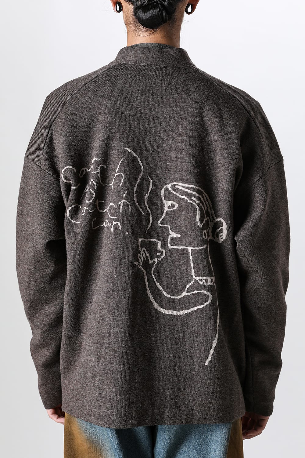クロマニヨン CROMAGNON Double Jacquard Knit （GRAY） GRAY