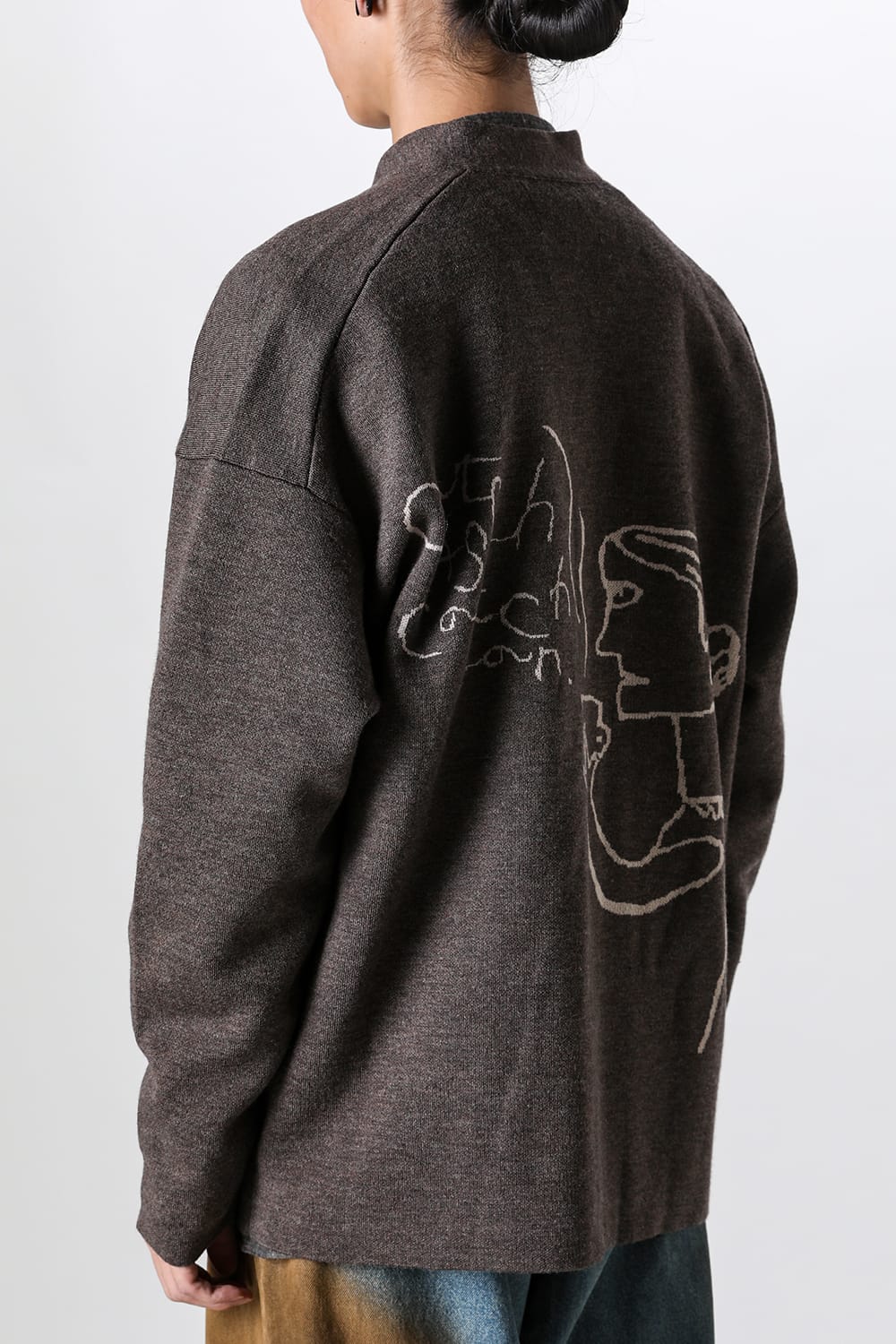 クロマニヨン CROMAGNON Double Jacquard Knit （GRAY） GRAY