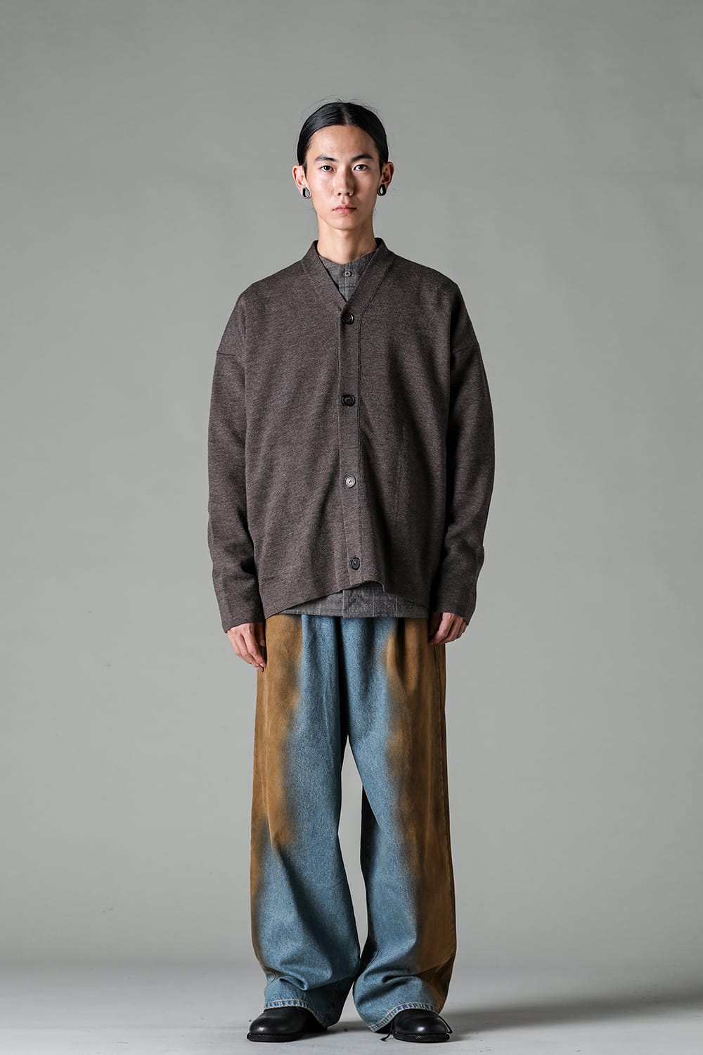 クロマニヨン CROMAGNON Double Jacquard Knit （GRAY） GRAY