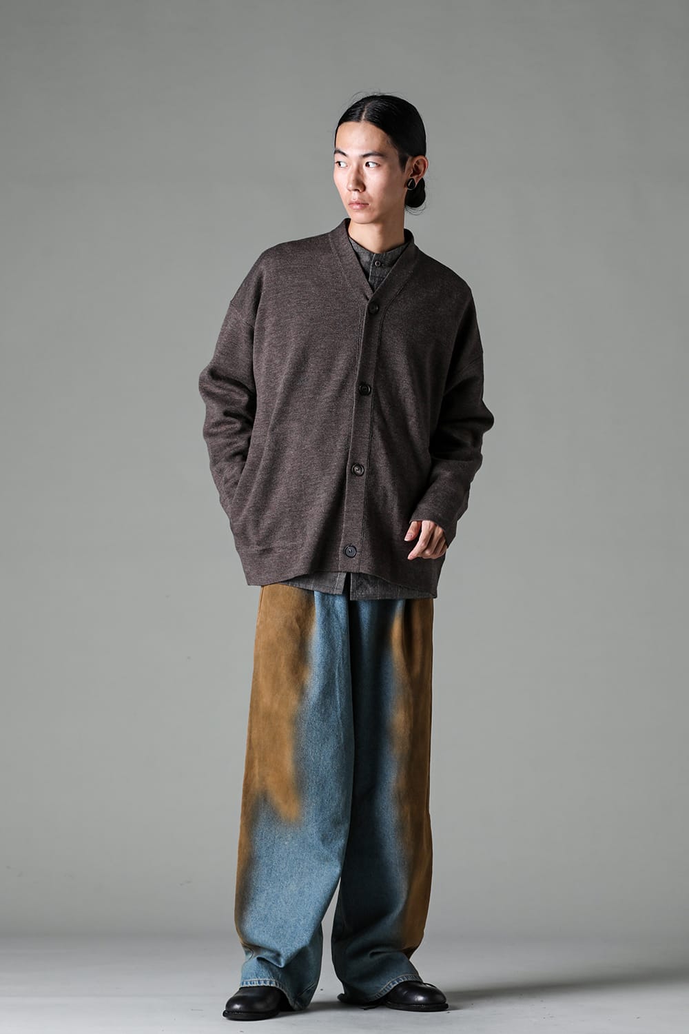 クロマニヨン CROMAGNON Double Jacquard Knit （GRAY） GRAY