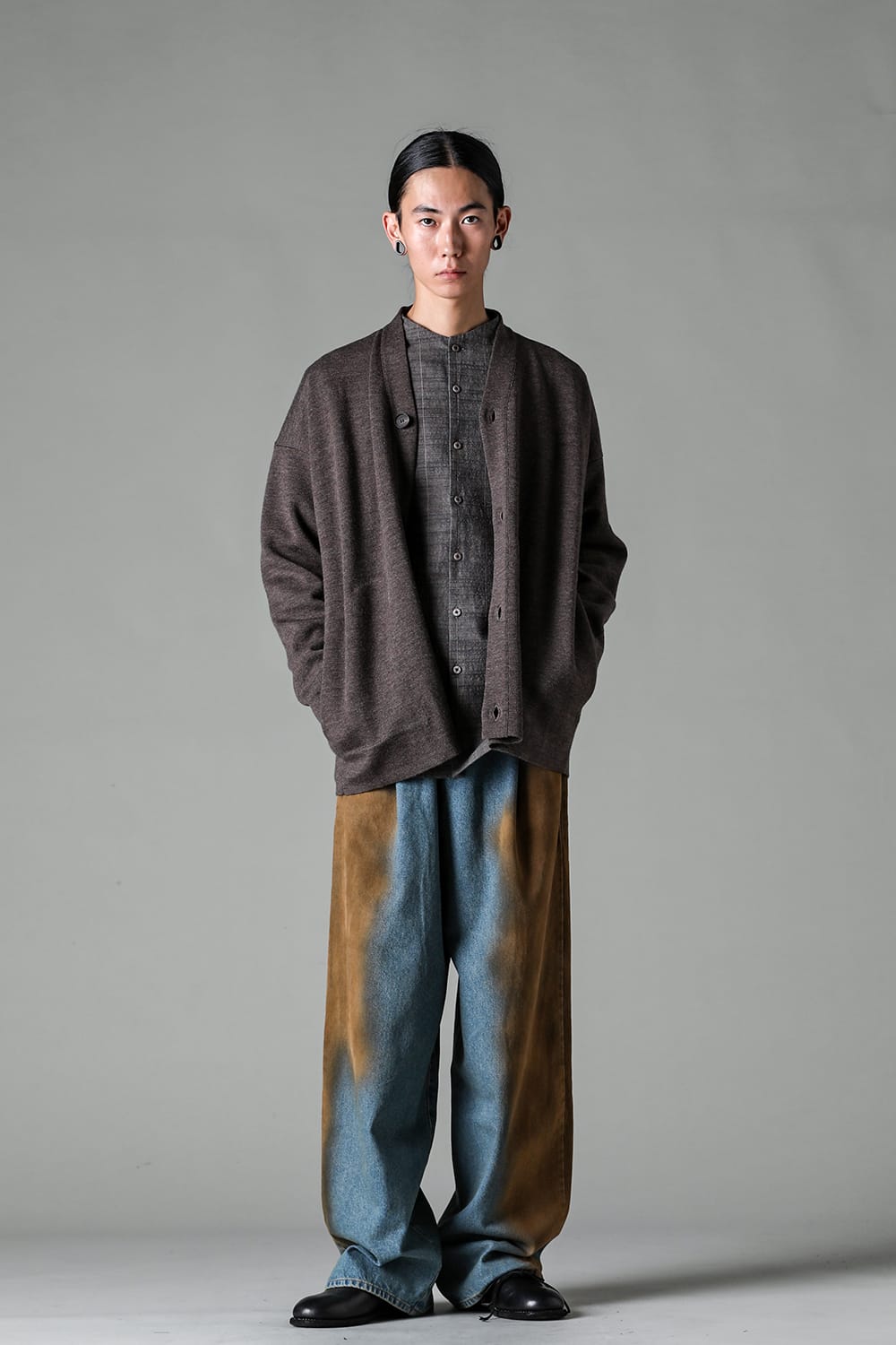 クロマニヨン CROMAGNON Double Jacquard Knit （GRAY） GRAY