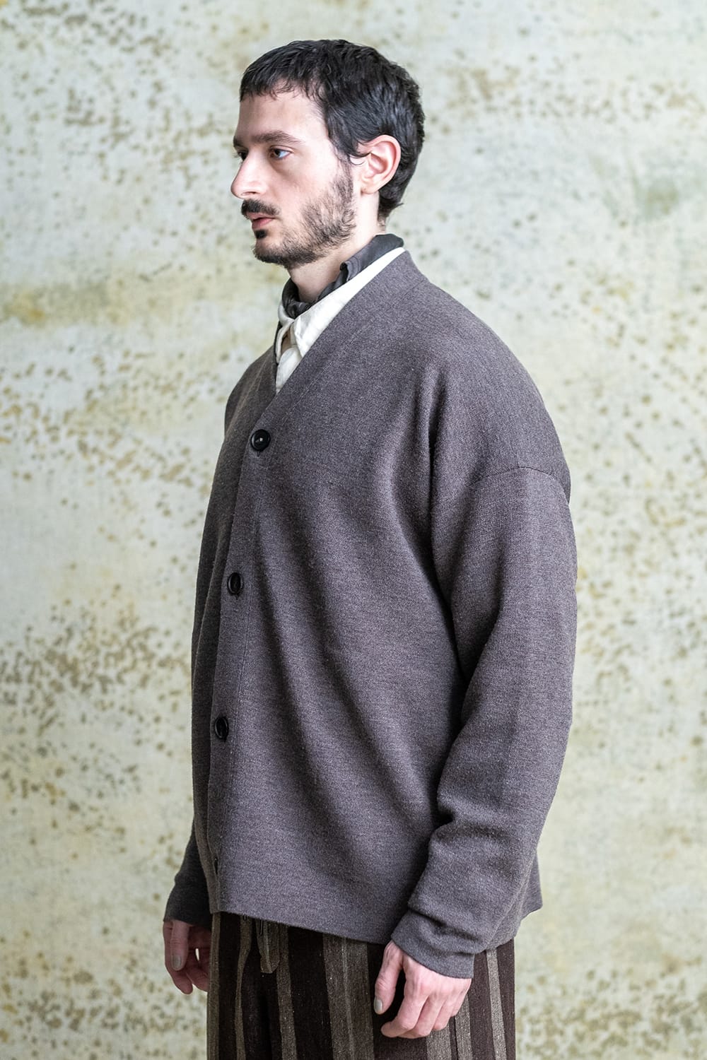 クロマニヨン CROMAGNON Double Jacquard Knit （GRAY） GRAY