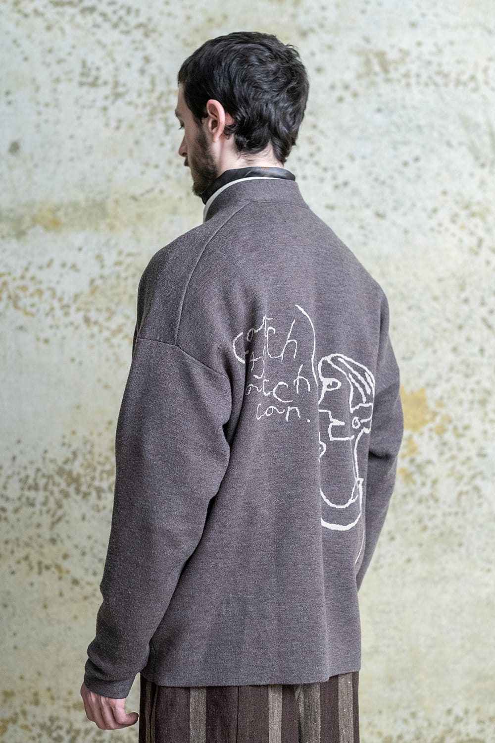 クロマニヨン CROMAGNON Double Jacquard Knit （GRAY） GRAY