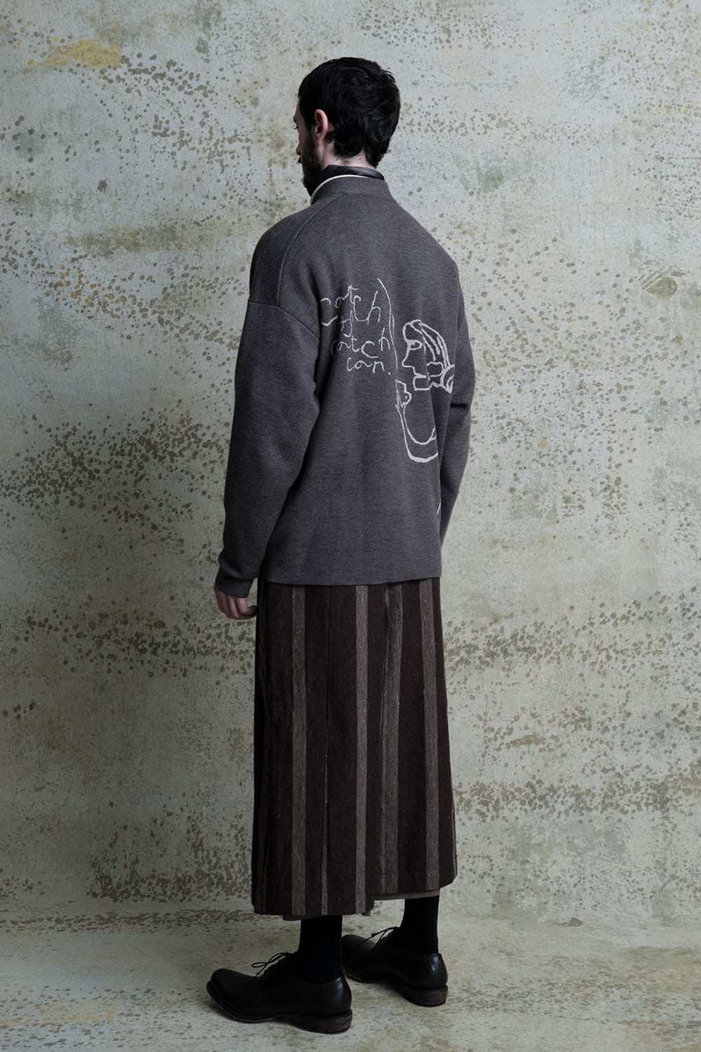 クロマニヨン CROMAGNON Double Jacquard Knit （GRAY） GRAY