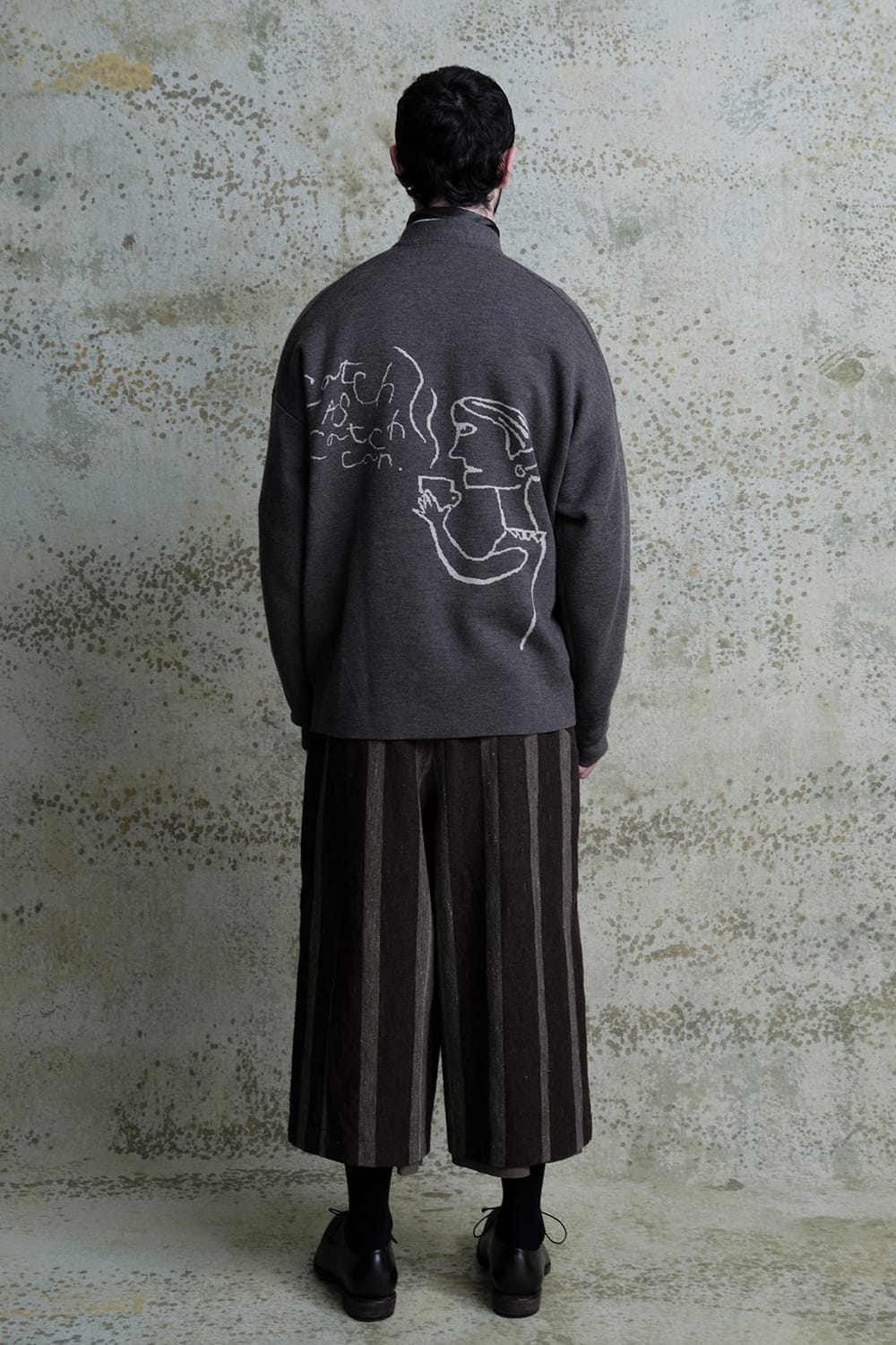 クロマニヨン CROMAGNON Double Jacquard Knit （GRAY） GRAY