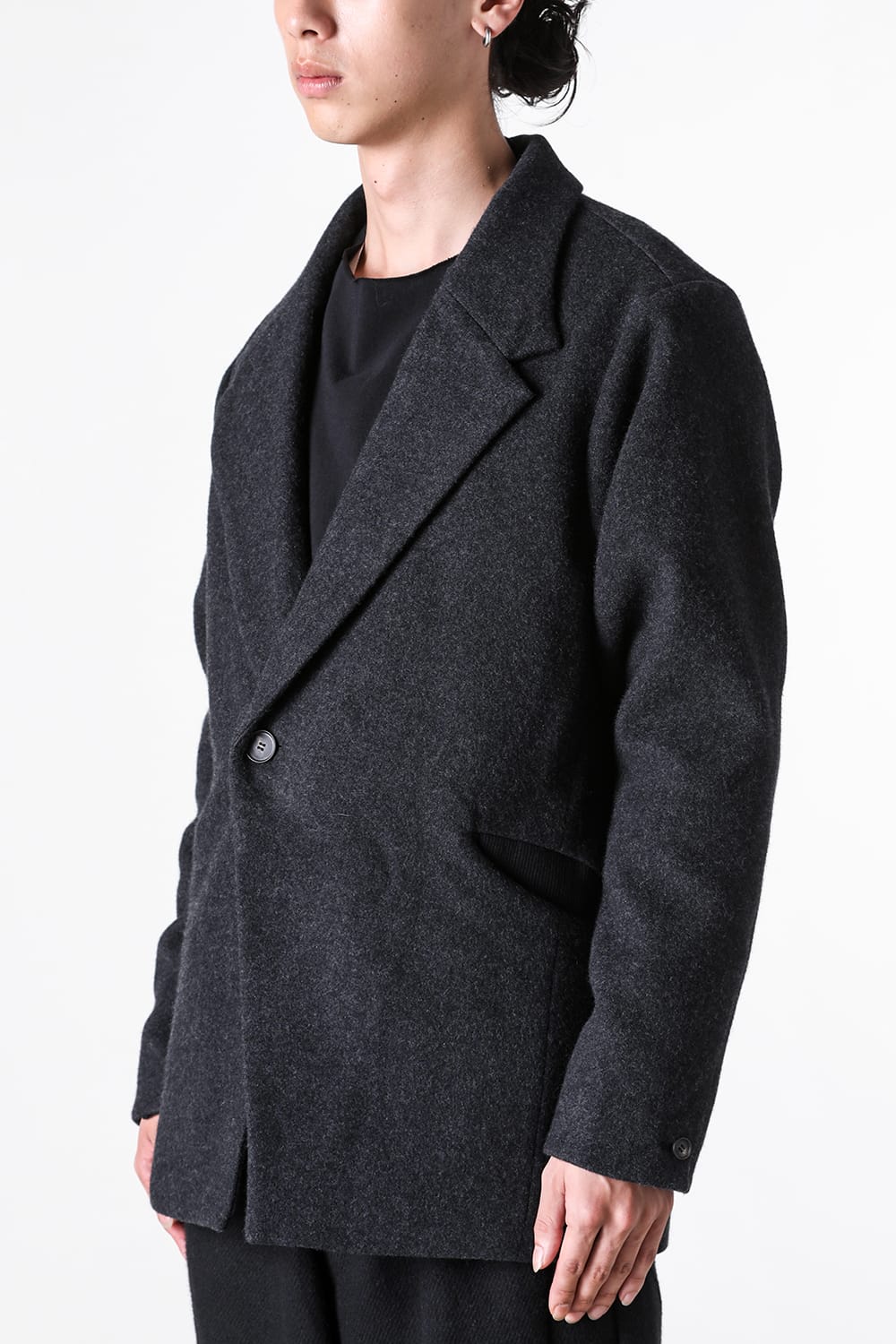 クロマニヨン CROMAGNON Jacket Wool Super 160' s （CHARCOAL） CHARCOAL