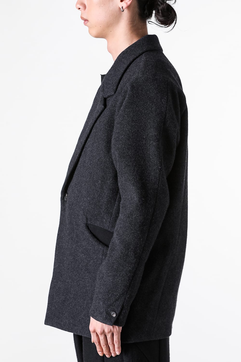 クロマニヨン CROMAGNON Jacket Wool Super 160' s （CHARCOAL） CHARCOAL