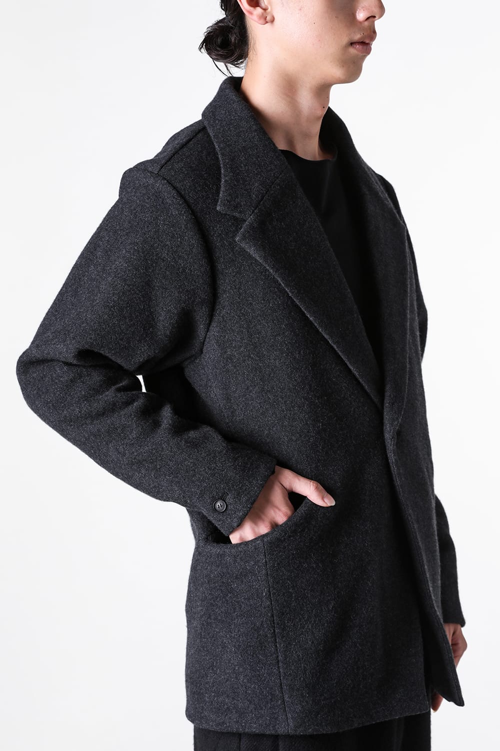 クロマニヨン CROMAGNON Jacket Wool Super 160' s （CHARCOAL） CHARCOAL