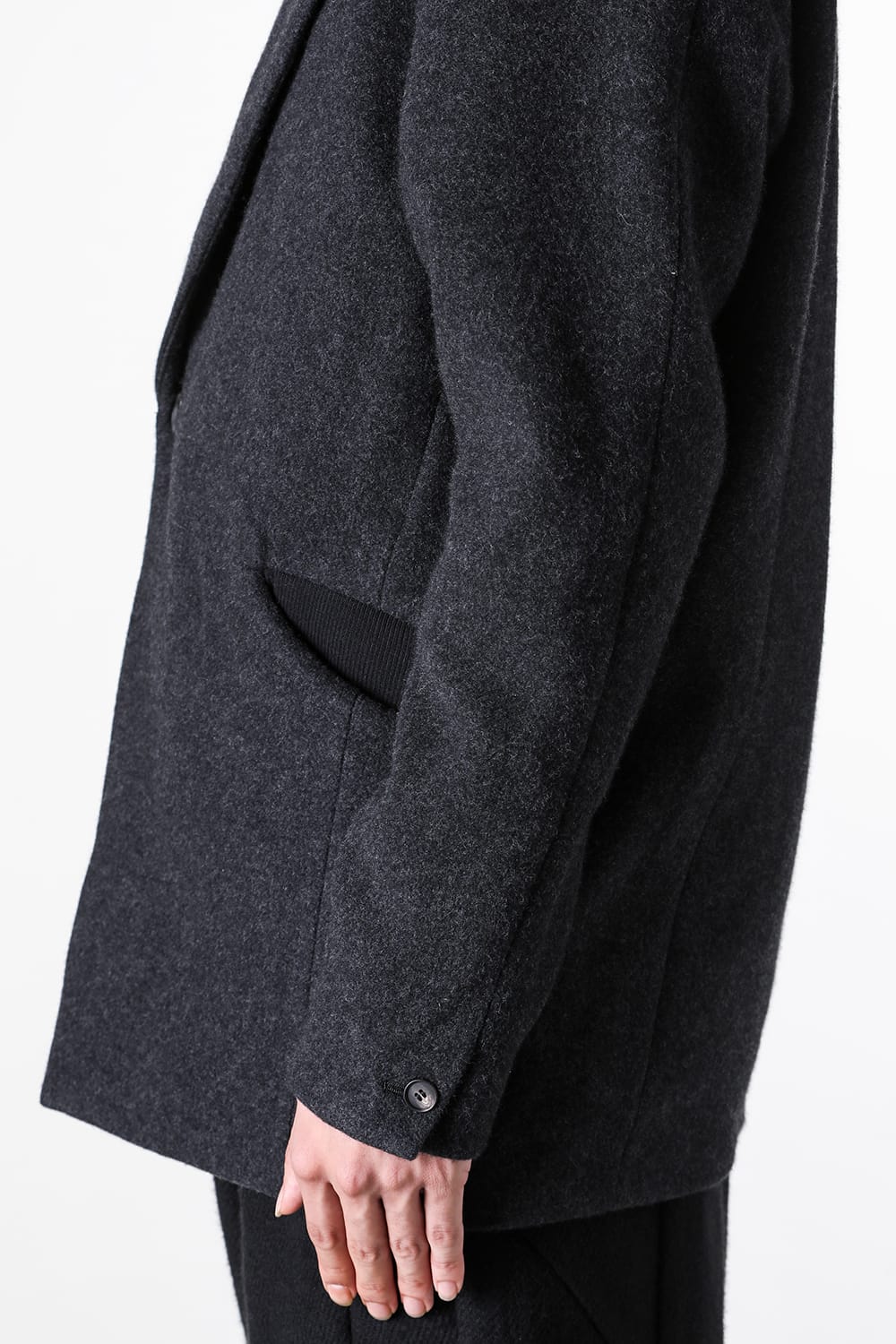 クロマニヨン CROMAGNON Jacket Wool Super 160' s （CHARCOAL） CHARCOAL