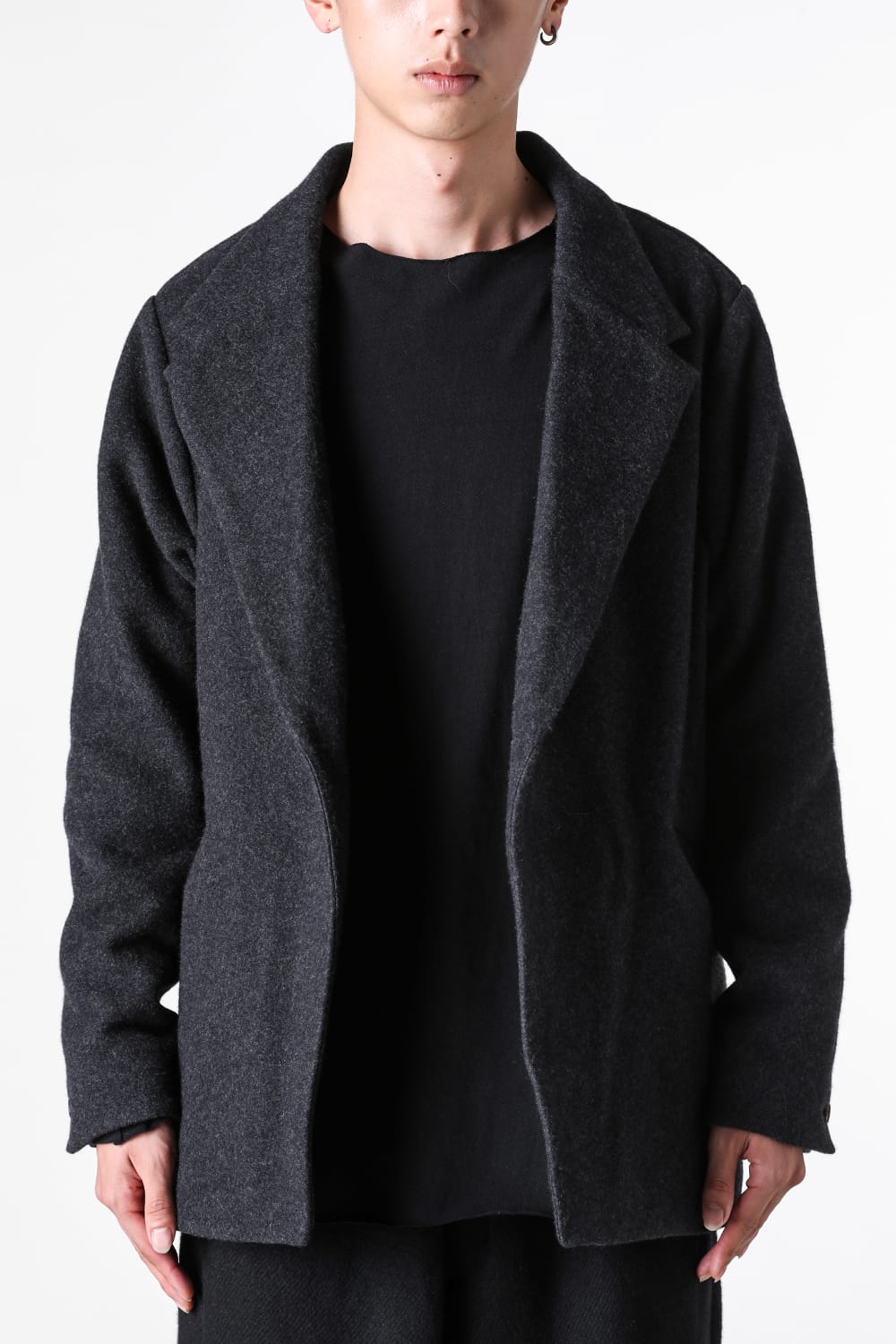 クロマニヨン CROMAGNON Jacket Wool Super 160' s （CHARCOAL） CHARCOAL