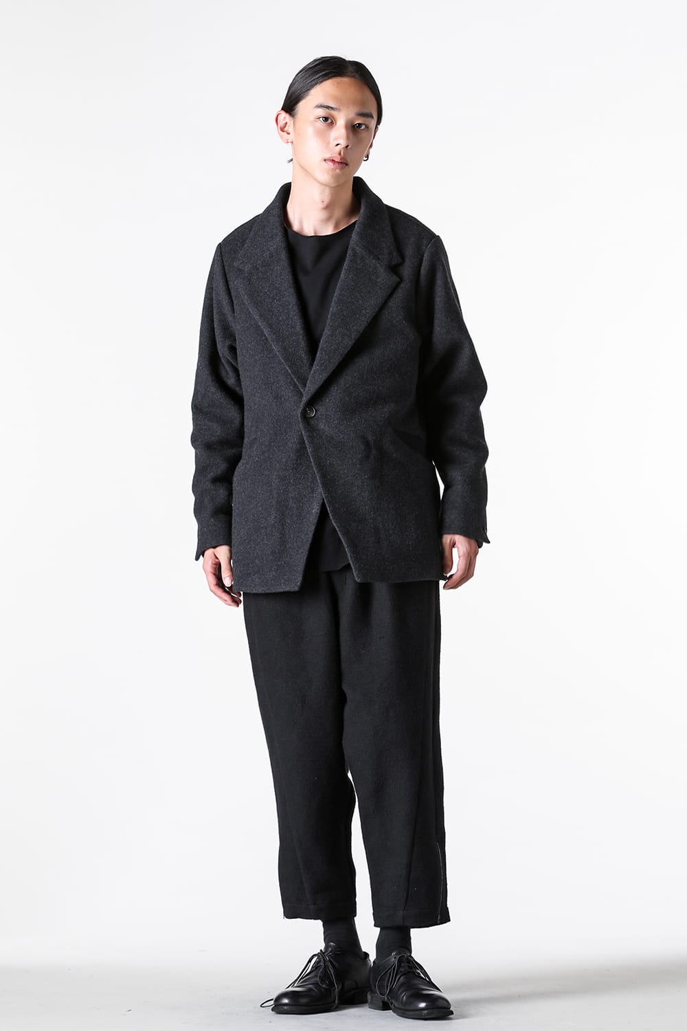 クロマニヨン CROMAGNON Jacket Wool Super 160' s （CHARCOAL） CHARCOAL