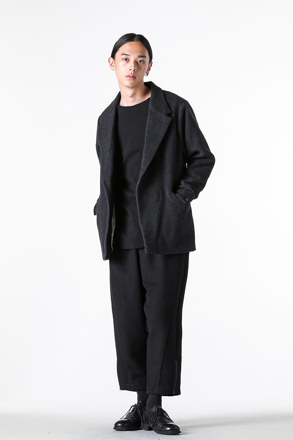 クロマニヨン CROMAGNON Jacket Wool Super 160' s （CHARCOAL） CHARCOAL