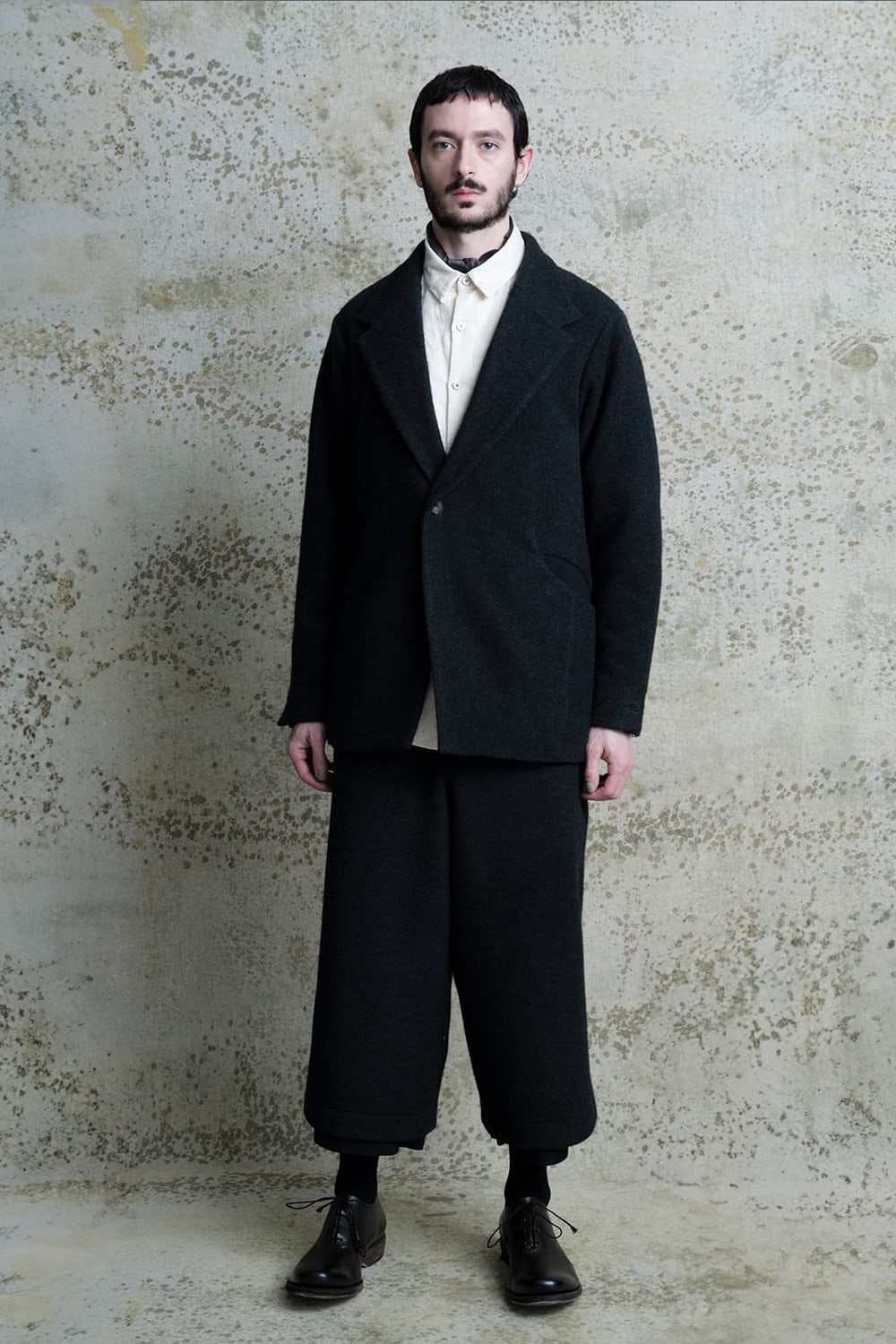 クロマニヨン CROMAGNON Jacket Wool Super 160' s （CHARCOAL） CHARCOAL