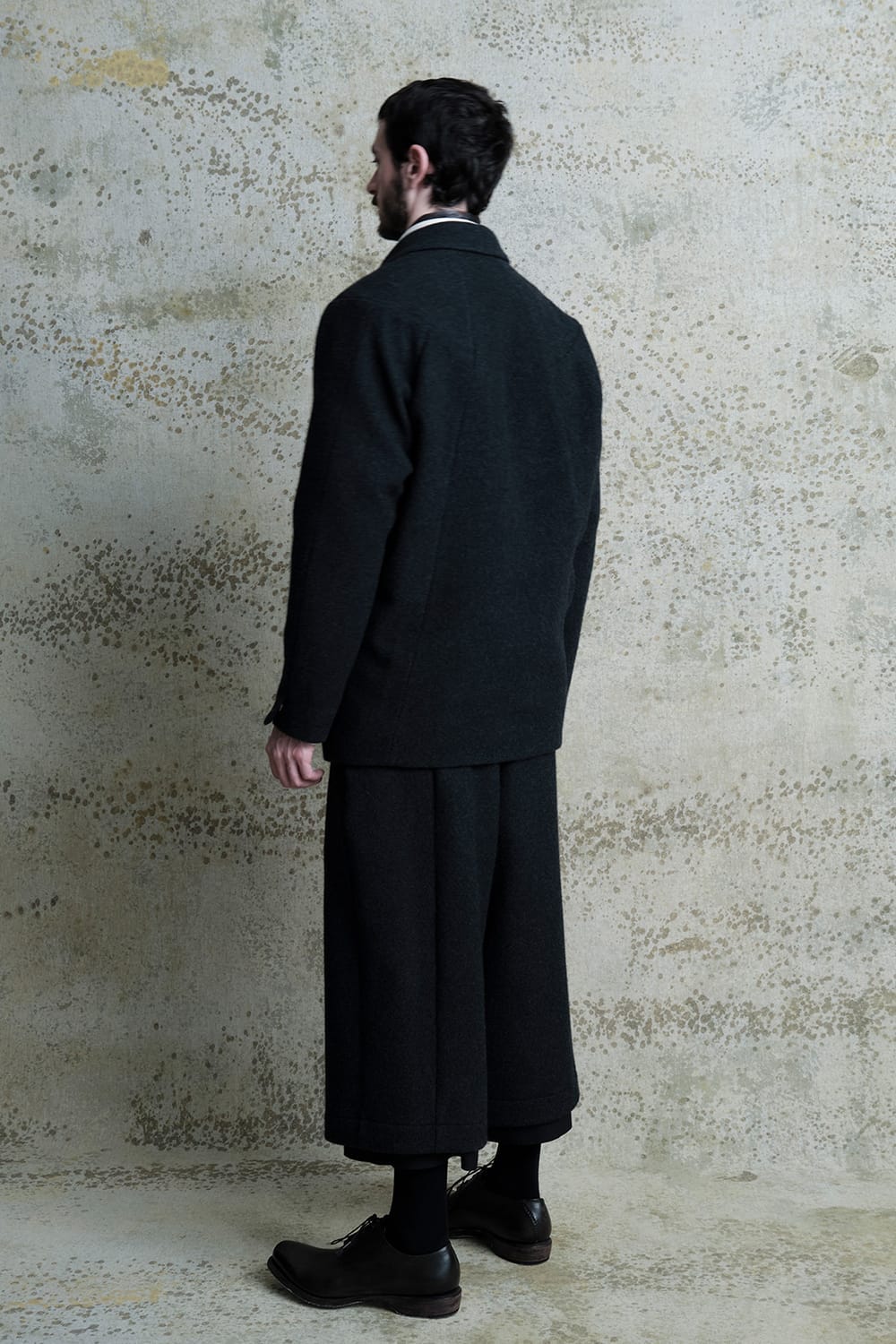 クロマニヨン CROMAGNON Jacket Wool Super 160' s （CHARCOAL） CHARCOAL