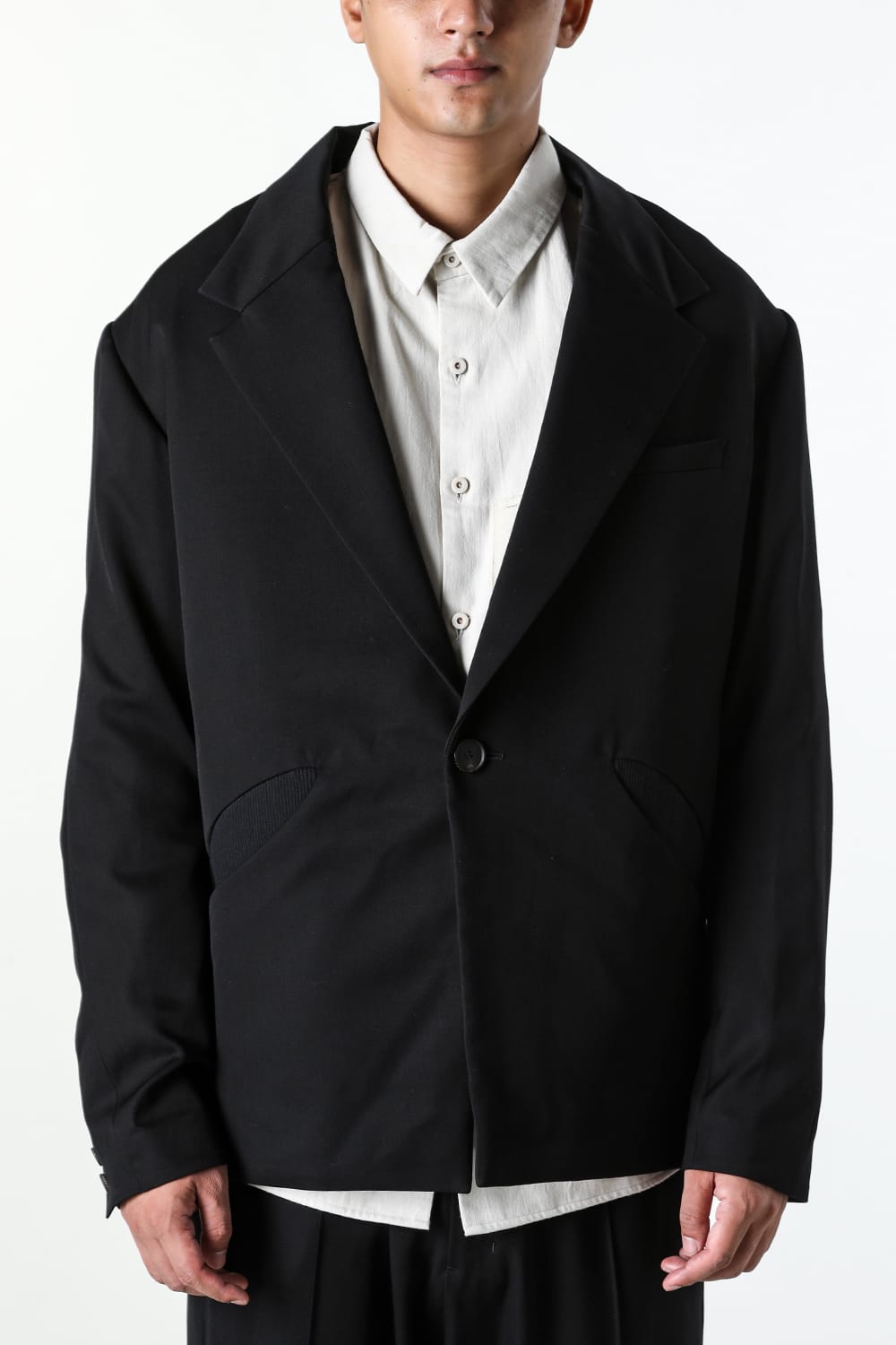 クロマニヨン CROMAGNON Jacket Wool Ultra Black （BLACK） BLACK