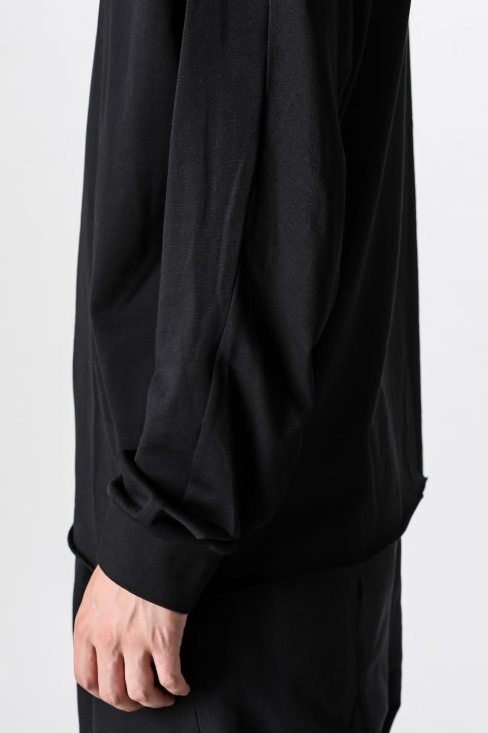 クロマニヨン CROMAGNON Hooded Cut Sew （BLACK） BLACK