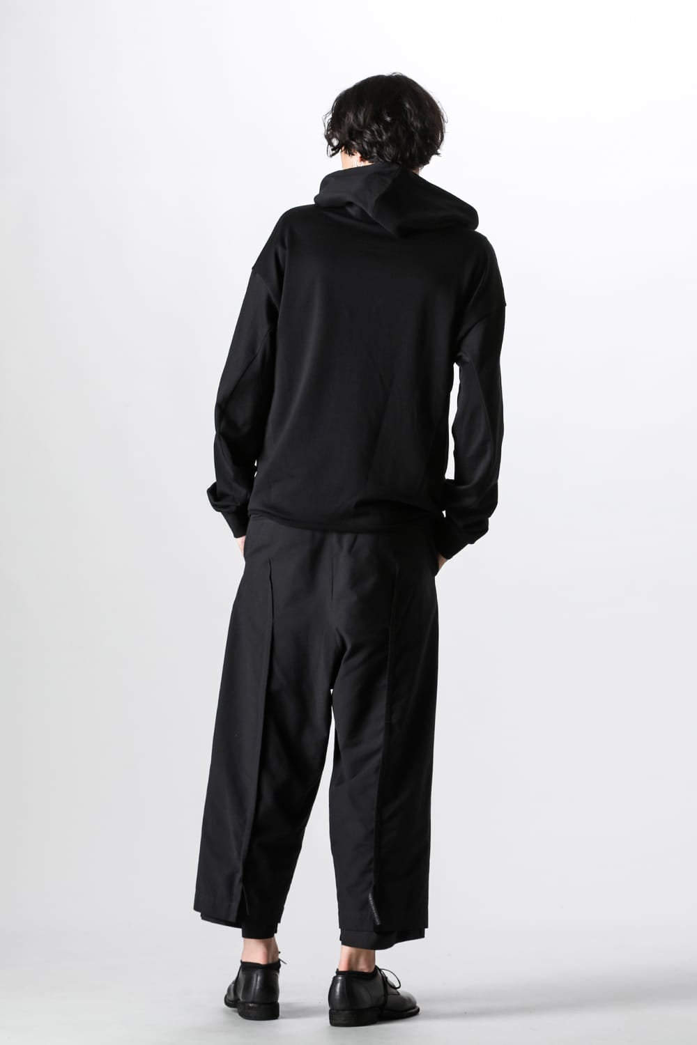 クロマニヨン CROMAGNON Hooded Cut Sew （BLACK） BLACK