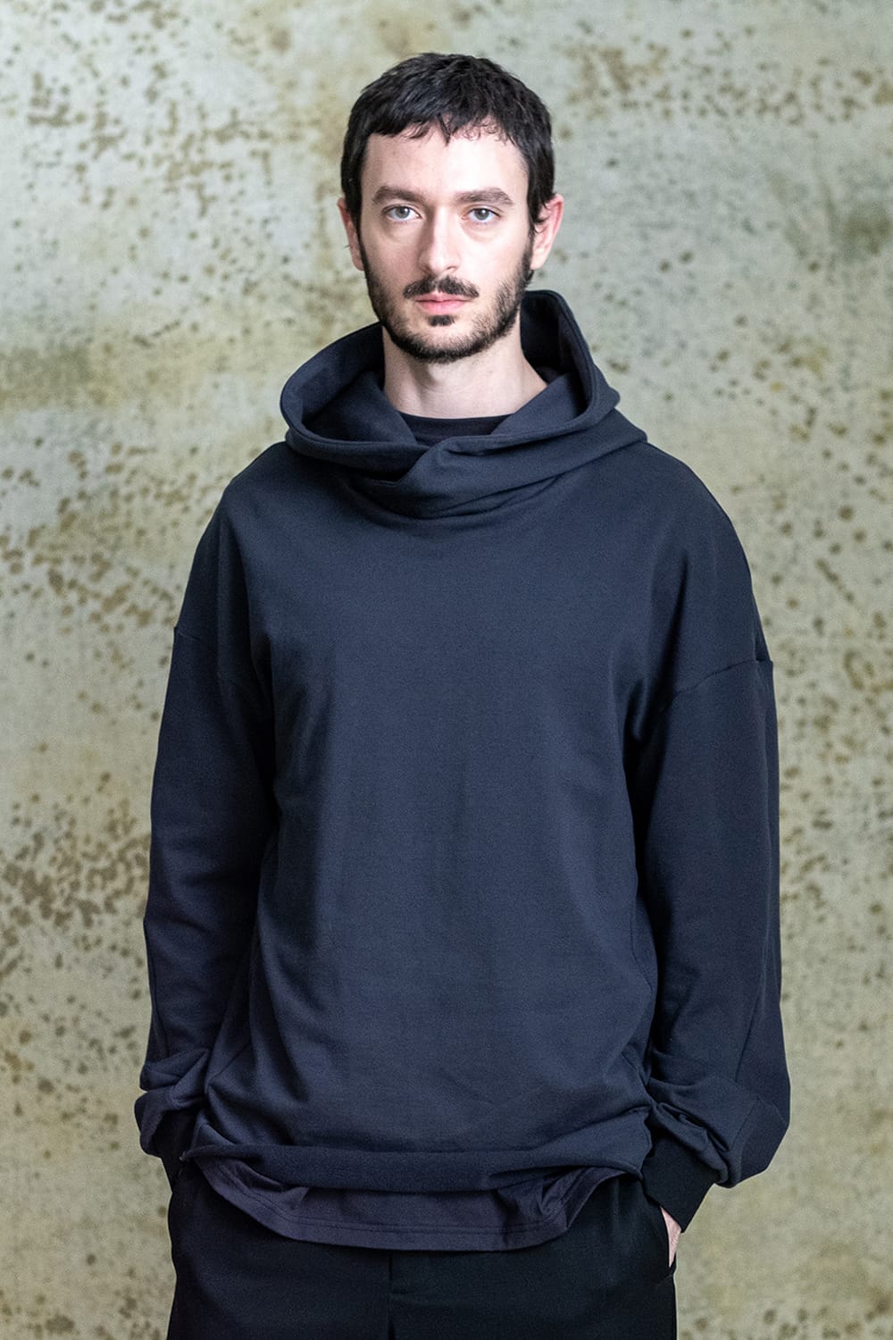 クロマニヨン CROMAGNON Hooded Cut Sew （BLACK） BLACK