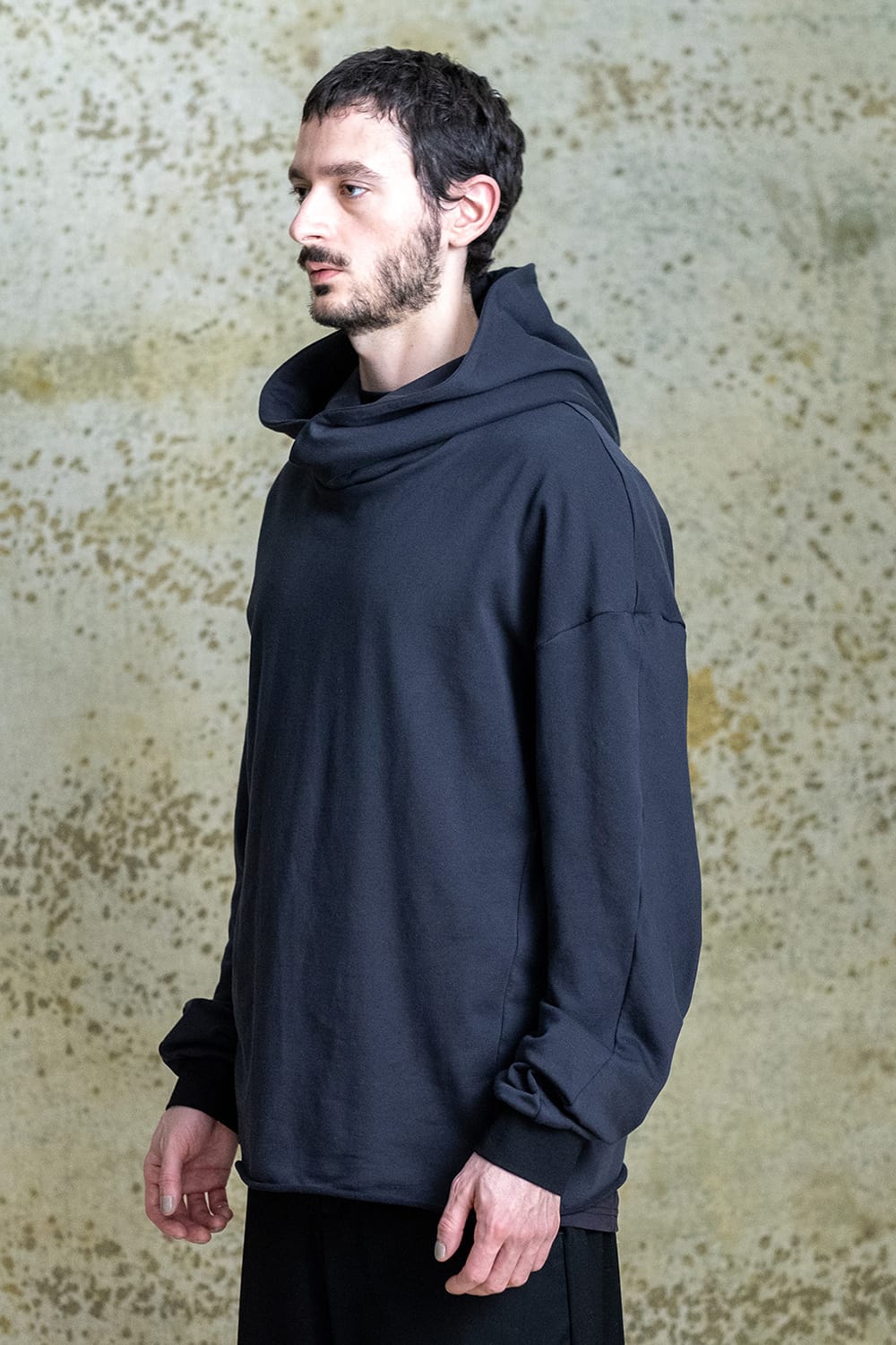 クロマニヨン CROMAGNON Hooded Cut Sew （BLACK） BLACK