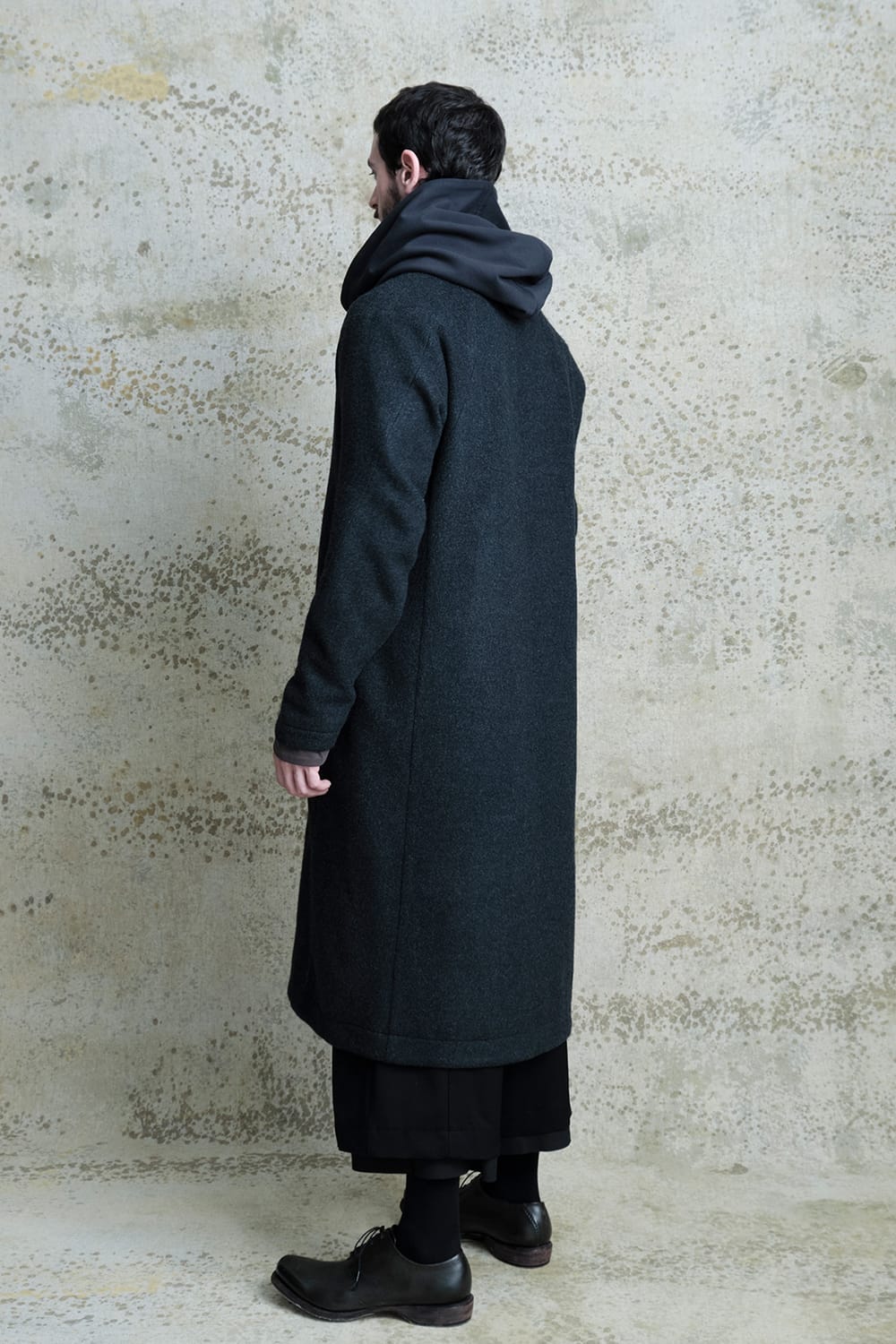 クロマニヨン CROMAGNON Hooded Cut Sew （BLACK） BLACK