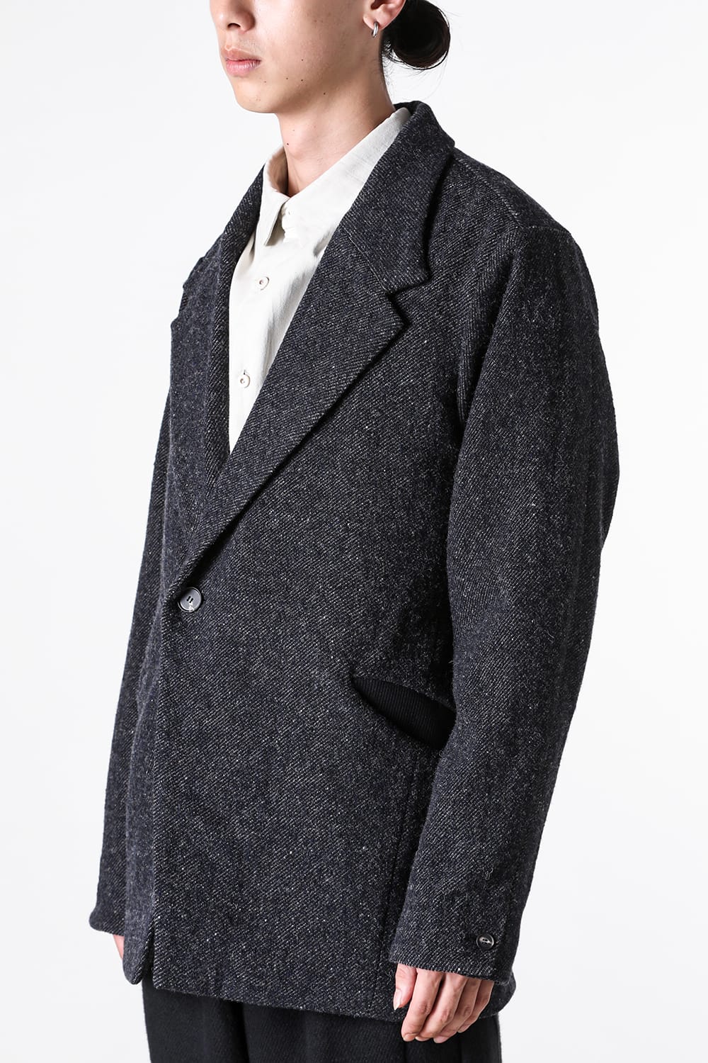 クロマニヨン CROMAGNON Jacket Shetland Wool （DARK NAVY） DARK NAVY