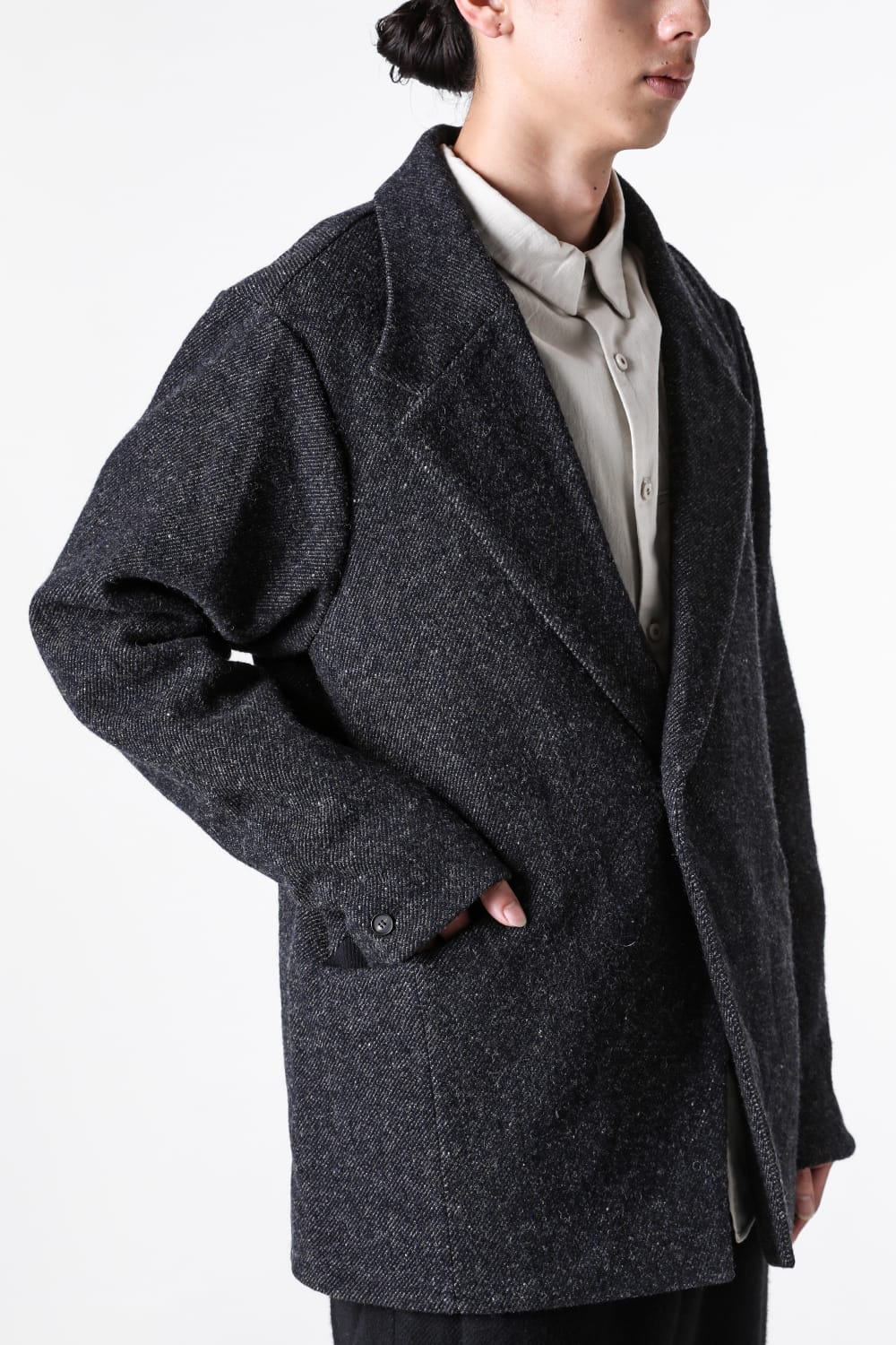 クロマニヨン CROMAGNON Jacket Shetland Wool （DARK NAVY） DARK NAVY