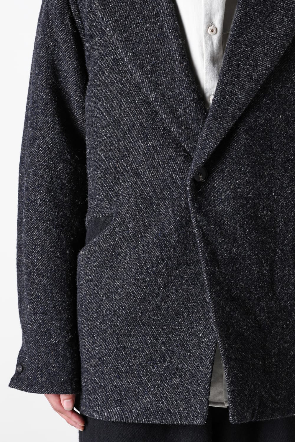 クロマニヨン CROMAGNON Jacket Shetland Wool （DARK NAVY） DARK NAVY