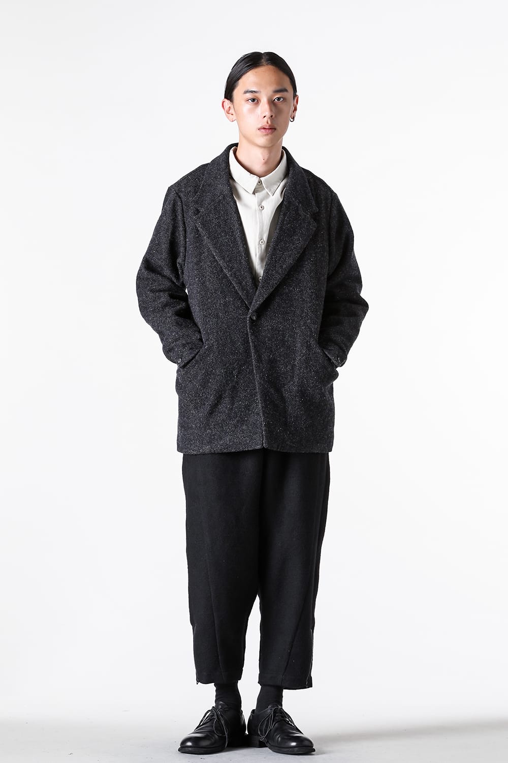 クロマニヨン CROMAGNON Jacket Shetland Wool （DARK NAVY） DARK NAVY