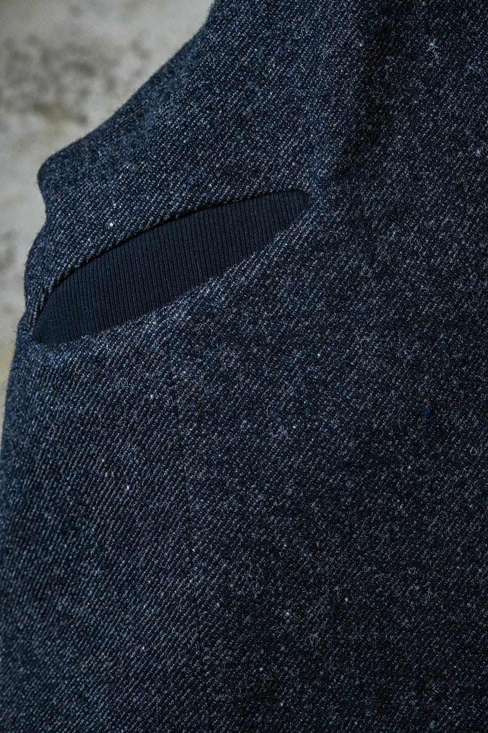 クロマニヨン CROMAGNON Jacket Shetland Wool （DARK NAVY） DARK NAVY