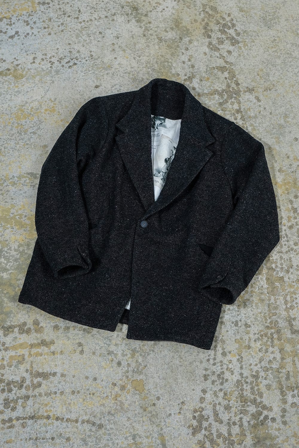 クロマニヨン CROMAGNON Jacket Shetland Wool （DARK NAVY） DARK NAVY