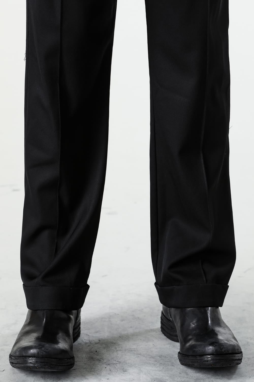 クロマニヨン CROMAGNON Skate Pants Wool Ultra Black （BLACK） BLACK