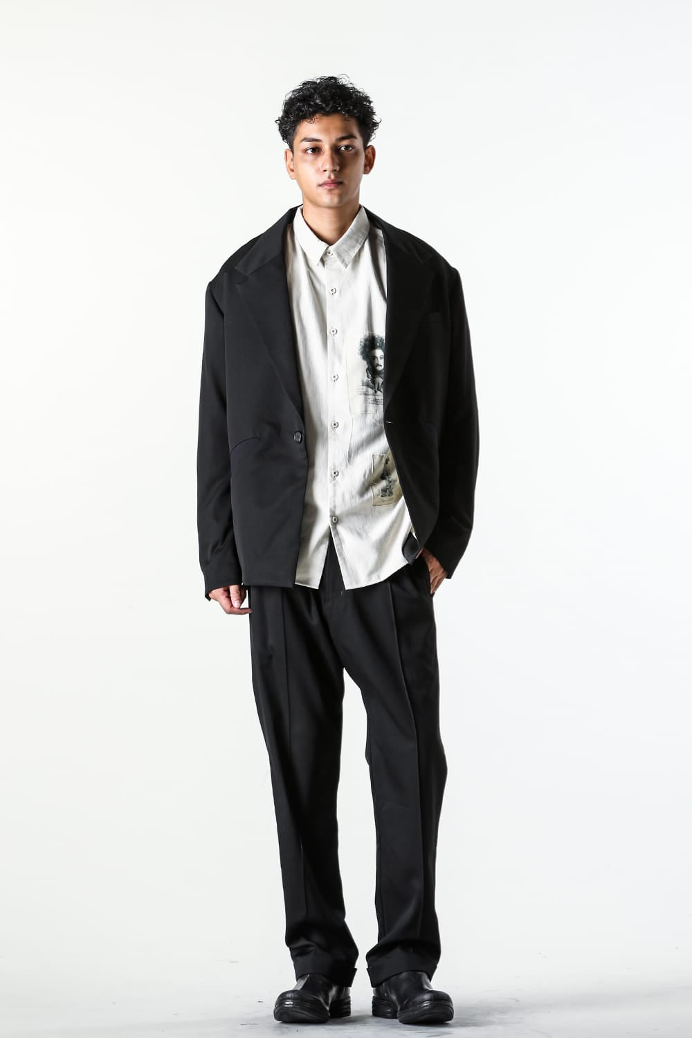 クロマニヨン CROMAGNON Skate Pants Wool Ultra Black （BLACK） BLACK