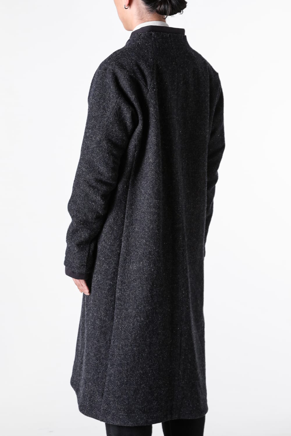 クロマニヨン CROMAGNON Coat shetland wool （DARK NAVY） DARK NAVY