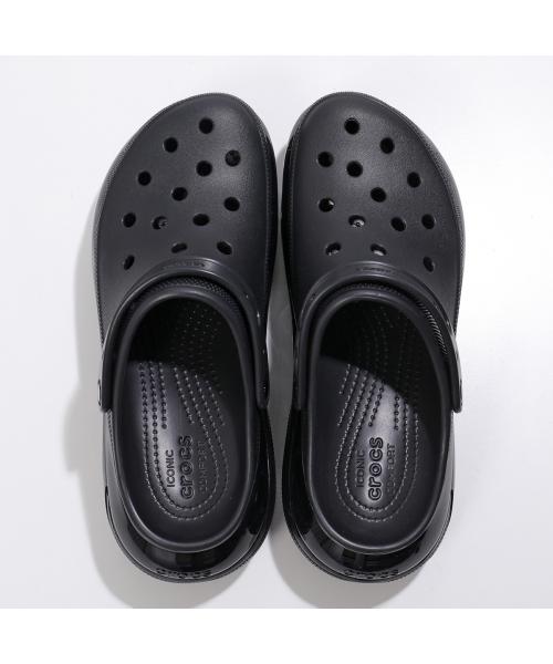 null null crocs サンダル MEGA CRUSH CLOG 207988 厚底 （ブラック） ブラック