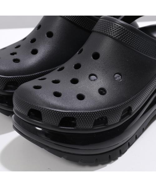 null null crocs サンダル MEGA CRUSH CLOG 207988 厚底 （ブラック） ブラック