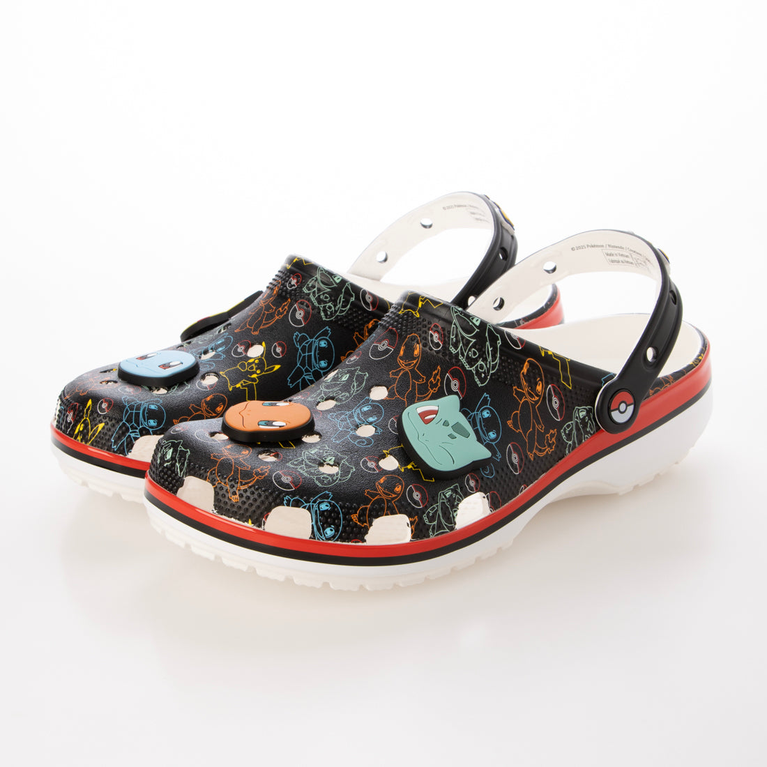 クロックス crocs crocs - MENS WMNS Pokemon Print Classic Clog【211343-90H】 （マルチ） マルチ