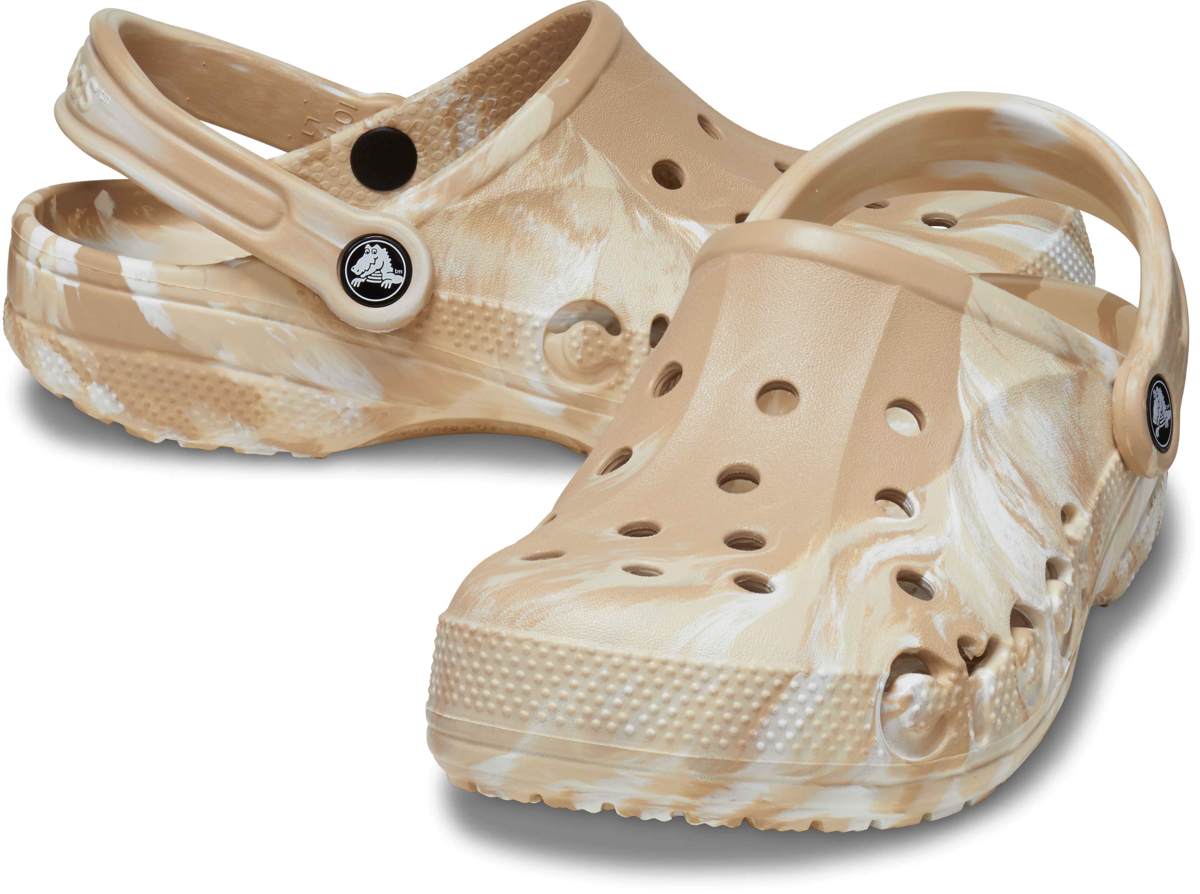 クロックス crocs サンダル メンズ レディース バヤ マーブル クロッグ 206935 crocs （ベージュ） ベージュ